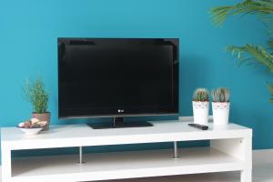 TV a/nebo společenská místnost v ubytování Mondello Suites FLH - Gorgonia