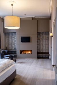 Postel nebo postele na pokoji v ubytování B&B Blomdaele
