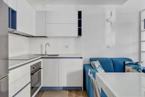 Kuchyňa alebo kuchynka v ubytovaní Loft Moderno sui Navigli