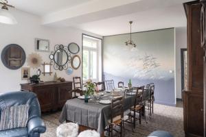 Posezení v ubytování Gîte de la Bove + 15 fotografií
