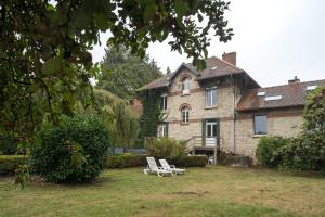 Zahrada ubytování Gîte de la Bove