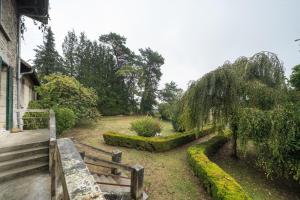 Zahrada ubytování Gîte de la Bove
