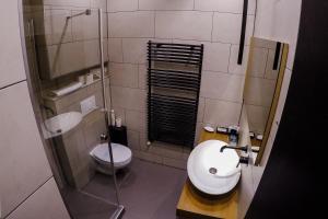 Kúpeľňa v ubytovaní Sóház Panzió és Apartmanház + 20 fotografií