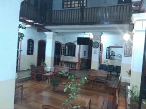 Posezení v ubytování Hostal Buenos Aires
