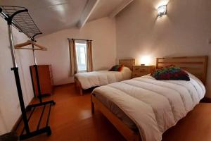 Säng eller sängar i ett rum på Casa da Fonte