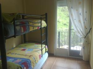 Postel nebo postele na pokoji v ubytování Casas Rurales Tiscar