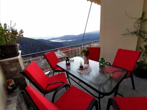 Widok na góry z tego apartamentu