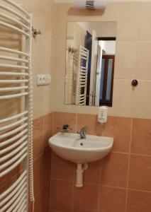 Kúpeľňa v ubytovaní HOTEL SVRATKA