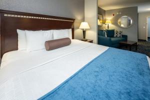 Postel nebo postele na pokoji v ubytování Comfort Suites Seabrook - Kemah