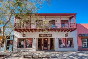 a building with a balcony on top of it at 110 St. George Street in St. Augustine +36 photos