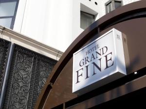 Certifikát, hodnocení, plakát nebo jiný dokument vystavený v ubytování Hotel Grand Fine Toyonaka Minami