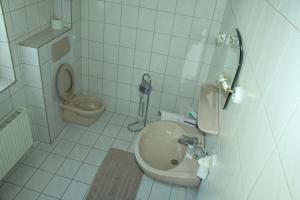 Kúpeľňa v ubytovaní Appartement Pension Grasser