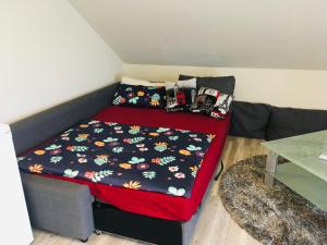 Кровать или кровати в номере An der Glocke