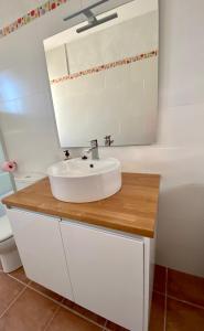 A bathroom at Las Casetas de Mateu