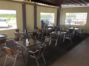 Restauracja lub miejsce do jedzenia w obiekcie Hostal Los Amigos