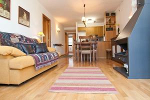 Η κουζίνα ή μικρή κουζίνα στο Vielha centro calbeto VAD apartamento +2 φωτογραφίες