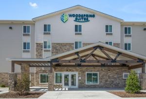 a renderización de un hotel enérgico en WoodSpring Suites Fort Mill, en Fort Mill