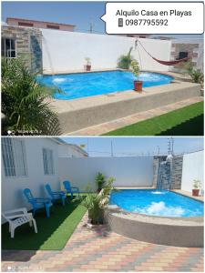 Gallery image of Casa con piscina en General Villamil Playas, acabados de lujo muy confortable in Playas