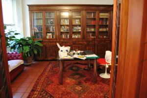 The library in a vendégházakat