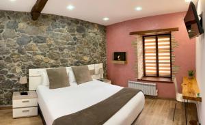 Cama o camas de una habitación en Urdaibai Etxea