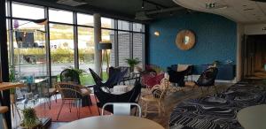 Posezení v ubytování ibis Styles Le Treport Mers Les Bains