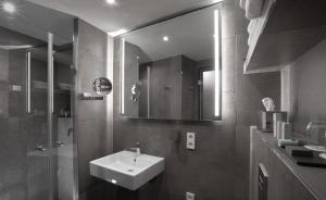 Koupelna v ubytování Ocak Hotel