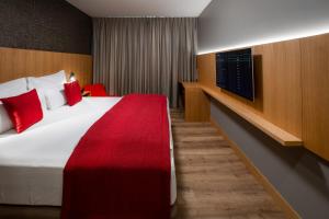 Postel nebo postele na pokoji v ubytování Ocak Hotel