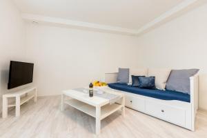 TV a/nebo společenská místnost v ubytování Apartmány Jedovary