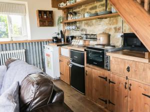 Kuchyň nebo kuchyňský kout v ubytování The Hayshed
