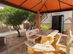 A seating area at LOS ABUELOS