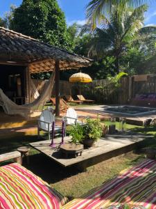 Un patio o zona al aire libre en Casas da Vila