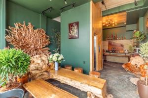 Posezení v ubytování Pi Boutique Hotel