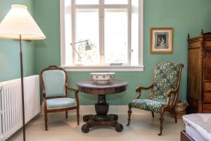 Зона вітальні в Fuglsang Herregaard Hotel