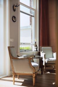 Posezení v ubytování MUZE Hotel Utrecht