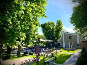 Ogród w obiekcie Hotel & Restaurant Pod Kaštany