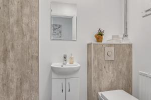 A bathroom at Guesthouse Vatnsholt