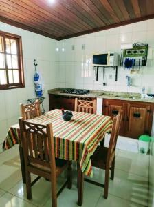 Dapur atau dapur kecil di Aconchego de Regina +15 gambar