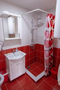Ванная комната в Adamov Konak Apartmani
