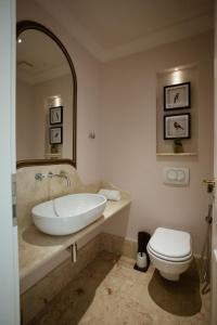 Koupelna v ubytování Ebel Boutique Hotel