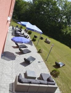 Zahrada ubytování Hotel am Interpark