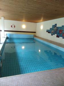 - une grande piscine dans une grande pièce dans l'établissement Ferienwohnung Rita, à Freudenstadt