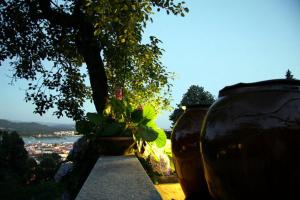 Uma vista da montanha tirada do parque turístico 
