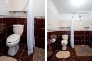 Koupelna v ubytování Hotel Casa Poblana