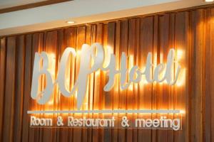 Certifikát, hodnocení, plakát nebo jiný dokument vystavený v ubytování BCP Hotel