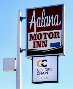 Certifikát, hodnocení, plakát nebo jiný dokument vystavený v ubytování Golden Chain Aalana Motor Inn