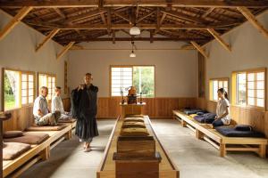 Posezení v ubytování 宿坊 大泰寺 Temple Hotel Daitai-ji