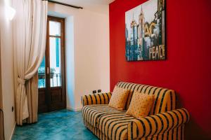 Posezení v ubytování Hotel La Contrada