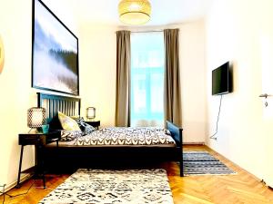Postel nebo postele na pokoji v ubytování Urban City Retreat - by Nahuen Suites