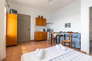 Kuchyňa alebo kuchynka v ubytovaní Servani Studios & Suites