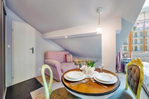 Posedenie v ubytovaní Apartamenty Kurort